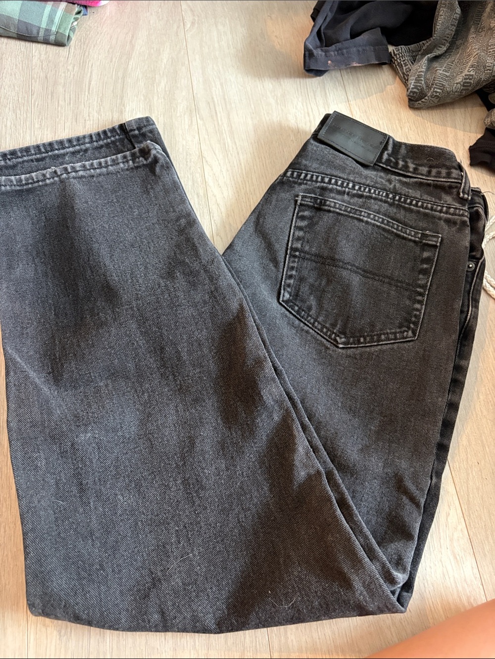 Black Straight Leg Women's Jeans